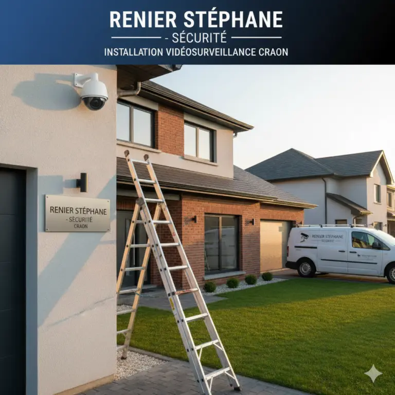 ETS RENIER STEPHANE installation vidéosurveillance craon